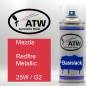 Preview: Mazda, Redfire Metallic, 25W / G2: 400ml Sprühdose, von ATW Autoteile West.